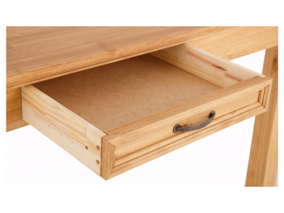 Mesa de jantar 160X90 em madeira acabamento com toque acetinado em cera natural  | Coleção England